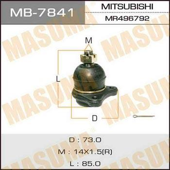 Masuma MB-7841 Ball joint MB7841: Buy near me in Poland at 2407.PL - Good price!