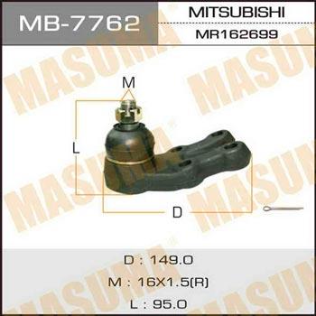 Masuma MB-7762 Ball joint MB7762: Buy near me in Poland at 2407.PL - Good price!