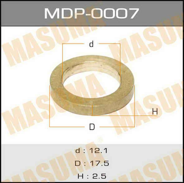 Masuma MDP-0007 Шайба форсунки топливной MDP0007: Отличная цена - Купить в Польше на 2407.PL!