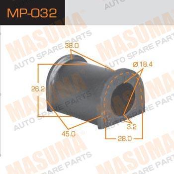 Masuma MP-032 Front stabilizer bush MP032: Buy near me in Poland at 2407.PL - Good price!