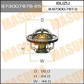 Masuma 97300787B-85 Thermostat, coolant 97300787B85: Buy near me in Poland at 2407.PL - Good price!
