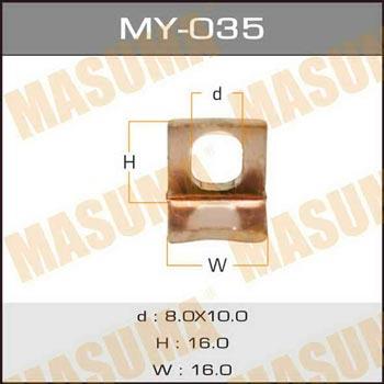 Masuma MY-035 Contact Solenoid Relay MY035: Buy near me in Poland at 2407.PL - Good price!