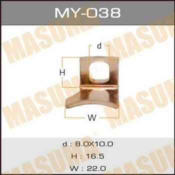 Masuma MY-038 Контакт втягивающее реле MY038: Отличная цена - Купить в Польше на 2407.PL!