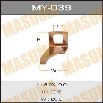 Masuma MY-039 Contact Solenoid Relay MY039: Buy near me in Poland at 2407.PL - Good price!