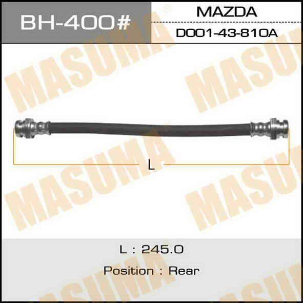 Masuma BH-400 Przewód hamulcowy elastyczny BH400: Dobra cena w Polsce na 2407.PL - Kup Teraz!