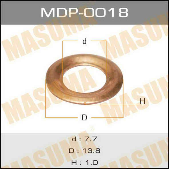 Masuma MDP-0018 Шайба форсунки паливної MDP0018: Приваблива ціна - Купити у Польщі на 2407.PL!