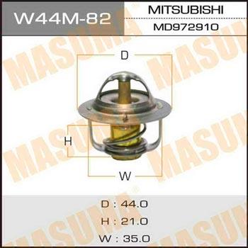 Masuma W44M-82 Thermostat, coolant W44M82: Buy near me in Poland at 2407.PL - Good price!