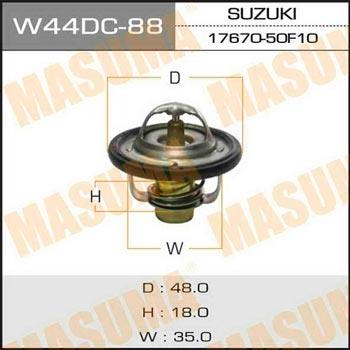 Masuma W44DC-88 Thermostat, coolant W44DC88: Buy near me in Poland at 2407.PL - Good price!