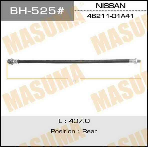 Masuma BH-525 Brake Hose BH525: Buy near me in Poland at 2407.PL - Good price!