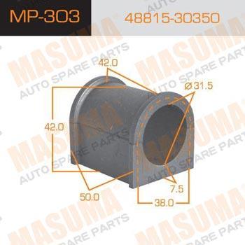Masuma MP-303 Втулка стабилизатора переднего MP303: Купить в Польше - Отличная цена на 2407.PL!