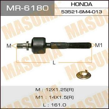 Masuma MR-6180 Тяга рулевая MR6180: Отличная цена - Купить в Польше на 2407.PL!