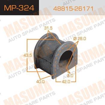 Masuma MP-324 Front stabilizer bush MP324: Buy near me in Poland at 2407.PL - Good price!