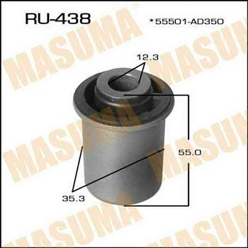 Masuma RU-438 Silent block RU438: Buy near me in Poland at 2407.PL - Good price!