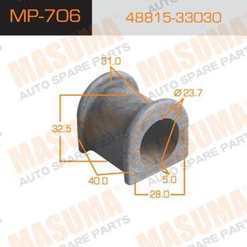 Masuma MP-706 Tuleja stabilizatora przedniego MP706: Dobra cena w Polsce na 2407.PL - Kup Teraz!
