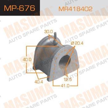 Masuma MP-676 Втулка стабилизатора переднего MP676: Отличная цена - Купить в Польше на 2407.PL!