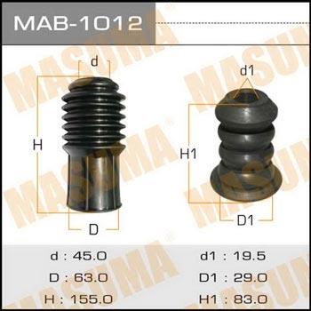Masuma MAB-1012 Пильник амортизатора, комплект MAB1012: Приваблива ціна - Купити у Польщі на 2407.PL!
