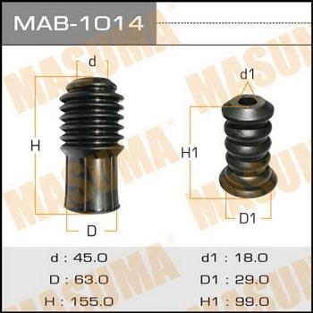 Masuma MAB-1014 Bellow, shock absorber kit MAB1014: Buy near me in Poland at 2407.PL - Good price!