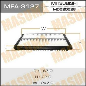 Masuma MFA-3127 Air filter MFA3127: Buy near me in Poland at 2407.PL - Good price!