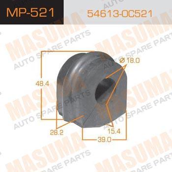 Masuma MP-521 Втулка стабілізатора заднього MP521: Приваблива ціна - Купити у Польщі на 2407.PL!