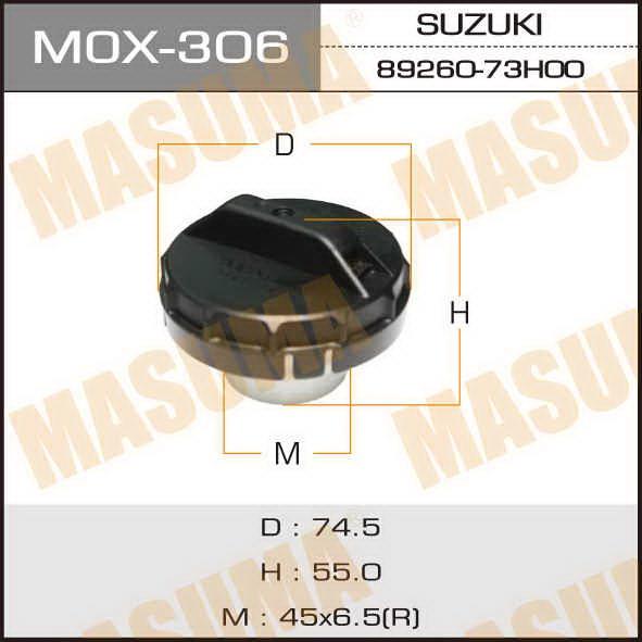 Masuma MOX-306 Крышка бензобака MOX306: Отличная цена - Купить в Польше на 2407.PL!