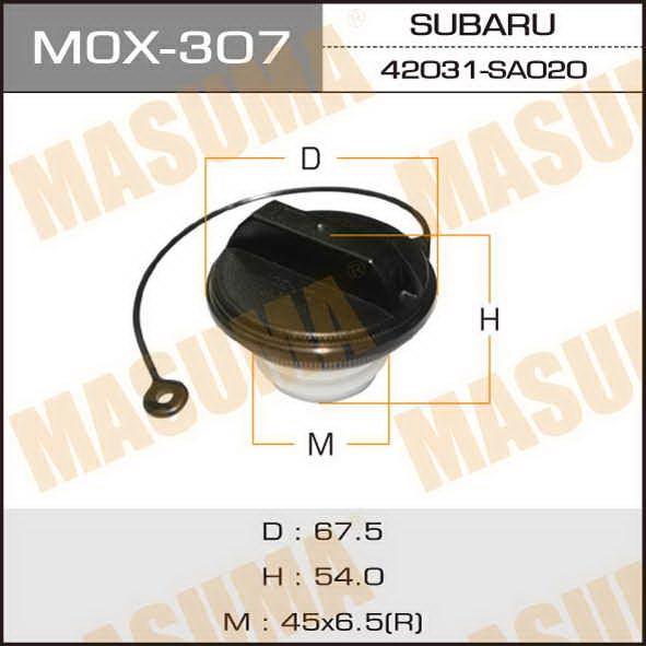 Masuma MOX-307 Fuel Door Assembly MOX307: Buy near me in Poland at 2407.PL - Good price!