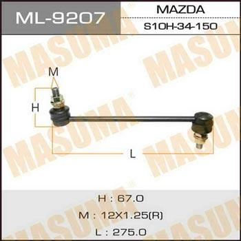 Masuma ML-9207 Rod/Strut, stabiliser ML9207: Buy near me in Poland at 2407.PL - Good price!
