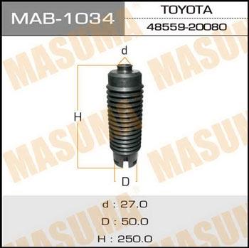 Masuma MAB-1034 Shock absorber boot MAB1034: Buy near me in Poland at 2407.PL - Good price!