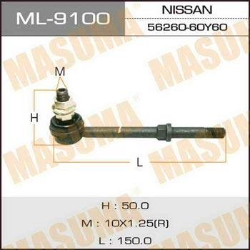 Masuma ML-9100 Rod/Strut, stabiliser ML9100: Buy near me in Poland at 2407.PL - Good price!