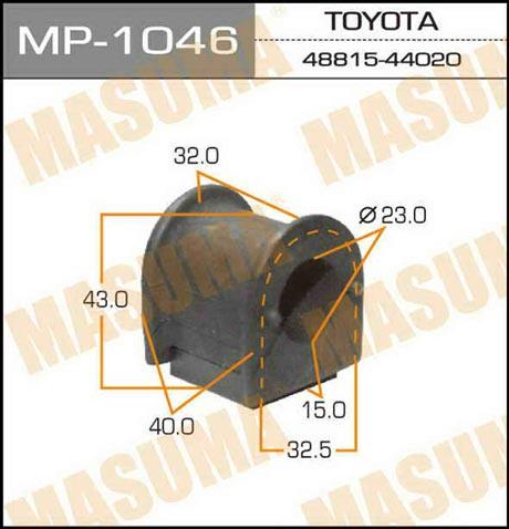 Masuma MP-1046 Tuleja stabilizatora przedniego MP1046: Dobra cena w Polsce na 2407.PL - Kup Teraz!