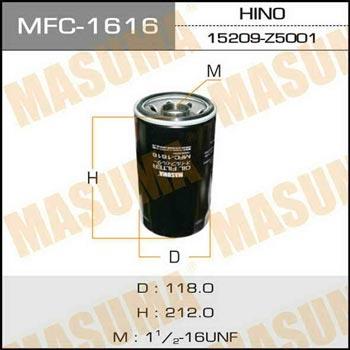 Masuma MFC-1616 Filtr oleju MFC1616: Dobra cena w Polsce na 2407.PL - Kup Teraz!