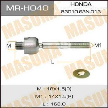 Masuma MR-H040 Тяга рулевая MRH040: Отличная цена - Купить в Польше на 2407.PL!