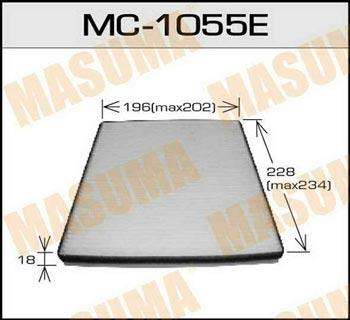 Masuma MC-1055 Filter, interior air MC1055: Buy near me in Poland at 2407.PL - Good price!