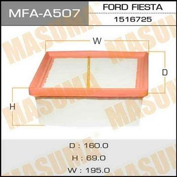 Masuma MFA-A507 Air filter MFAA507: Buy near me in Poland at 2407.PL - Good price!