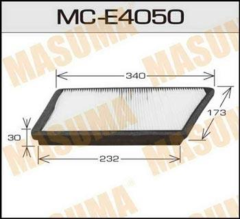 Masuma MC-E4050 Filter, interior air MCE4050: Buy near me in Poland at 2407.PL - Good price!