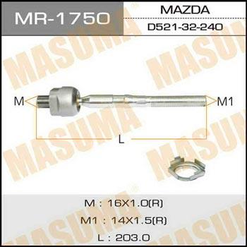 Masuma MR-1750 Тяга рулевая MR1750: Отличная цена - Купить в Польше на 2407.PL!