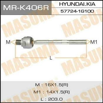 Masuma MR-K406R Drążek kierowniczy MRK406R: Dobra cena w Polsce na 2407.PL - Kup Teraz!