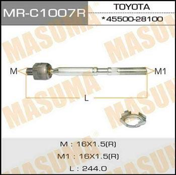 Masuma MR-C1007R Inner Tie Rod MRC1007R: Buy near me in Poland at 2407.PL - Good price!