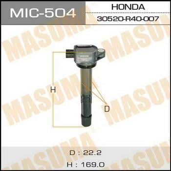 Masuma MIC-504 Ignition coil MIC504: Buy near me in Poland at 2407.PL - Good price!