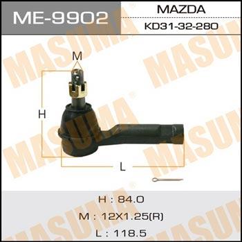 Masuma ME-9902 Końcówka drążka kierowniczego ME9902: Dobra cena w Polsce na 2407.PL - Kup Teraz!
