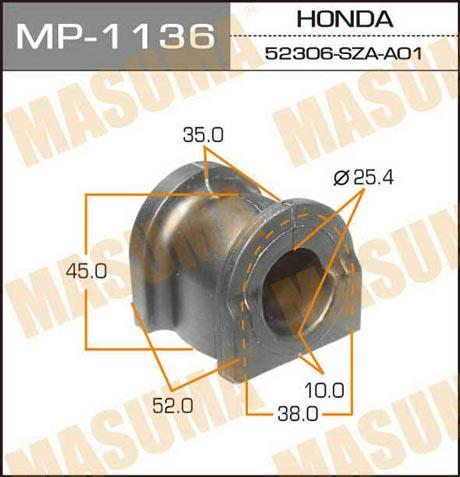 Masuma MP-1136 Втулка стабілізатора заднього MP1136: Купити у Польщі - Добра ціна на 2407.PL!