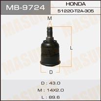 Masuma MB-9724 Ball joint MB9724: Buy near me at 2407.PL in Poland at an Affordable price!