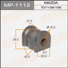 Masuma MP-1112 Втулка стабілізатора заднього MP1112: Приваблива ціна - Купити у Польщі на 2407.PL!