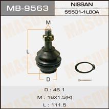 Masuma MB-9563 Ball joint MB9563: Buy near me in Poland at 2407.PL - Good price!