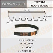 Masuma 6PK-1220 V-ribbed belt 6PK1220 6PK1220: Buy near me in Poland at 2407.PL - Good price!