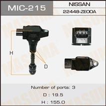 Masuma MIC-215 Ignition coil MIC215: Buy near me in Poland at 2407.PL - Good price!