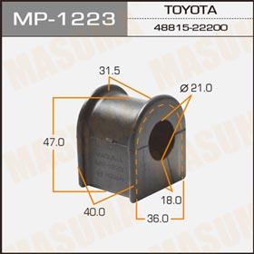 Masuma MP-1223 Втулка стабилизатора заднего MP1223: Отличная цена - Купить в Польше на 2407.PL!