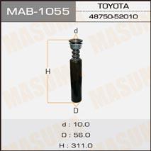 Masuma MAB-1055 Bellow and bump for 1 shock absorber MAB1055: Buy near me in Poland at 2407.PL - Good price!