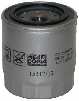 Meat&Doria 15317/12 Oil Filter 1531712: Buy near me in Poland at 2407.PL - Good price!