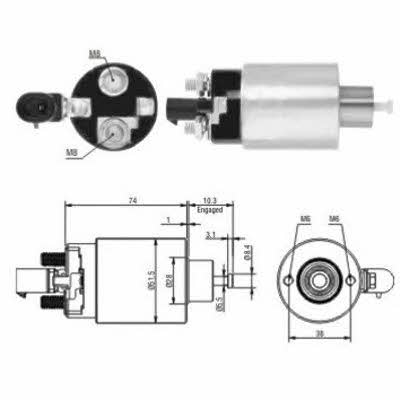 Meat&Doria 46171 Magnetschalter anlasser 46171: Kaufen Sie zu einem guten Preis in Polen bei 2407.PL!