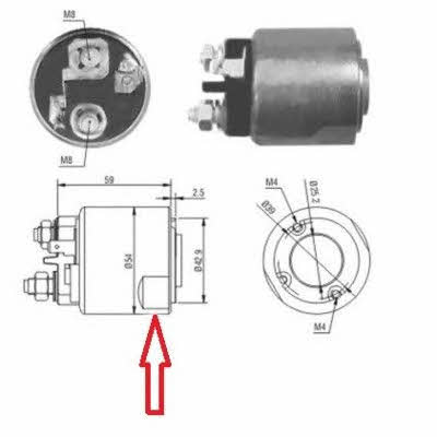 Meat&Doria 46085 Solenoid switch, starter 46085: Buy near me in Poland at 2407.PL - Good price!